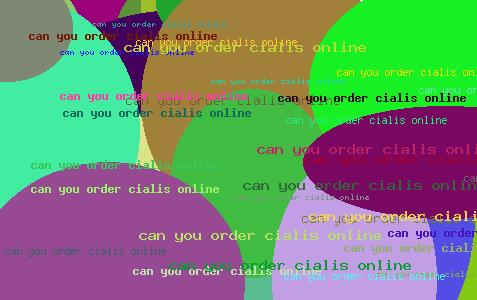 CAN YOU ORDER CIALIS ONLINE